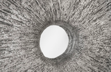 Phillips Collection Convergence Resin Silver Leaf Mirror