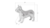 Phillips Collection French Bulldog Silver Accent