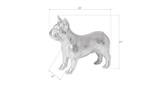 Phillips Collection French Bulldog Silver Accent