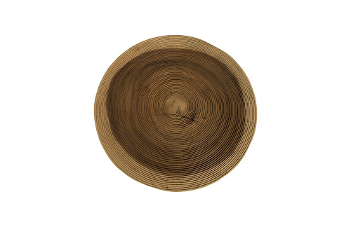 Phillips Collection Lathe Chamcha Wood Side Table