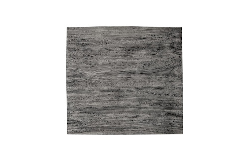 Phillips Collection Floating Gray Stone Acrylic Legs Side Table