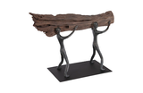 Phillips Collection Atlas  Sculpture Log Lift With Base Tabletop