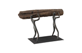 Phillips Collection Atlas  Sculpture Log Lift With Base Tabletop
