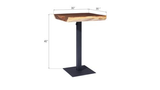 Phillips Collection Cafe Bar Table Metal Leg Bar Stool