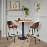Phillips Collection Cafe Bar Table Metal Leg Bar Stool