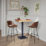 Phillips Collection Cafe Bar Table Metal Leg Bar Stool