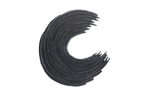 Phillips Collection Swoop Black Wood Large Wall Art