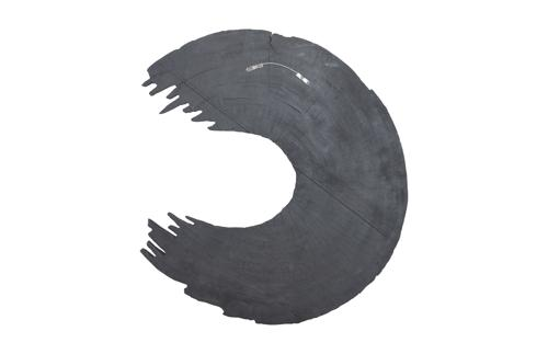 Phillips Collection Swoop Black Wood Large Wall Art
