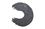 Phillips Collection Swoop Black Wood Large Wall Art