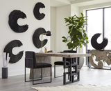 Phillips Collection Swoop Black Wood Large Wall Art