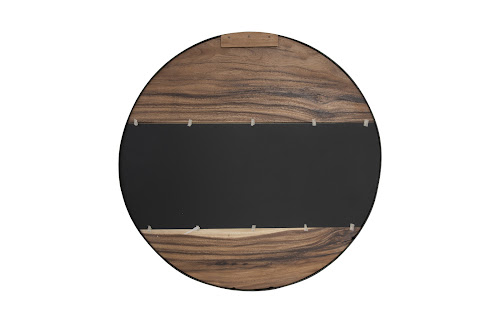 Phillips Collection River , Natural Round Mirror