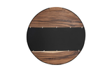 Phillips Collection River , Natural Round Mirror