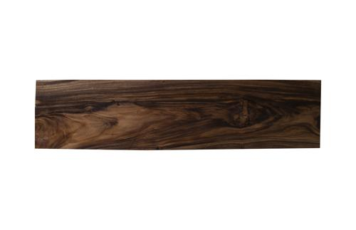 Phillips Collection Arc  Table, Natural, Double Sided Black Console