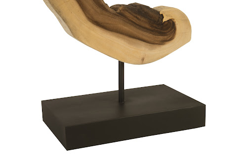 Phillips Collection Creature Sculpture on Stand Natural Tabletop