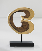 Phillips Collection Creature Sculpture on Stand Natural Tabletop