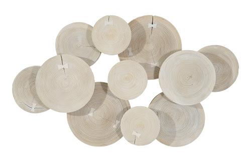 Phillips Collection Clouds Wall Art Bleached Finish Accent