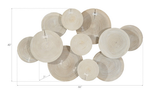Phillips Collection Clouds Wall Art Bleached Finish Accent