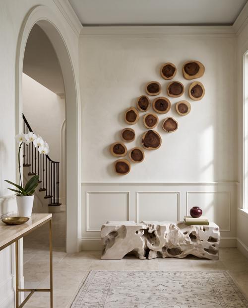 Phillips Collection Chuleta Wall Tile Chamcha Wood SM Wall Art