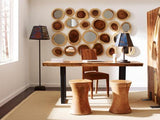Phillips Collection Chuleta Wall Tile Chamcha Wood SM Wall Art