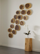 Phillips Collection Chuleta Wall Tile Chamcha Wood LG Wall Art