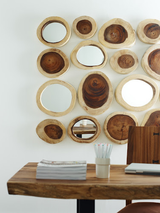 Phillips Collection Chuleta Wall Tile Chamcha Wood LG Wall Art