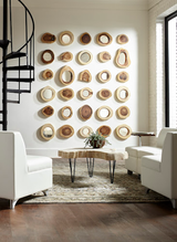 Phillips Collection Chuleta Wall Tile Chamcha Wood LG Wall Art