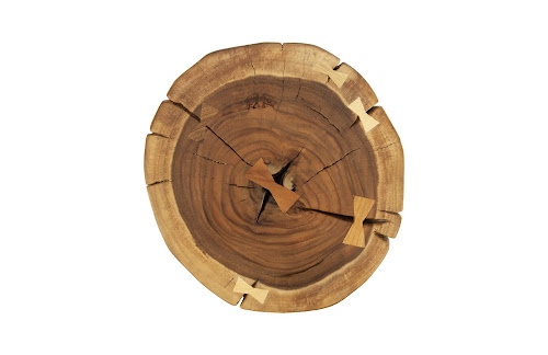 Phillips Collection Round Wood Assorted Styles Stool