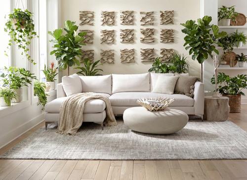Phillips Collection Vine Wall Tile Brown Wall Art