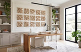 Phillips Collection Vine Wall Tile Brown Wall Art