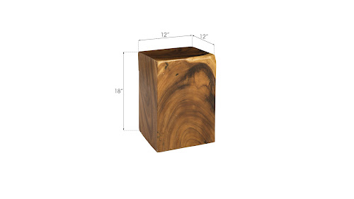 Phillips Collection Prism Natural Stool