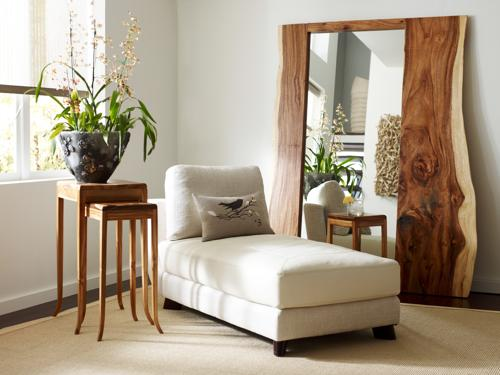 Phillips Collection Split Slab Brown Mirror