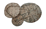 Phillips Collection Metal Lotus Wall Art Old White Accent