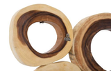 Phillips Collection Chuleta Rings Wall Art Chamcha Wood Square LG Accent