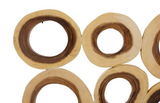 Phillips Collection Chuleta Rings Wall Art Chamcha Wood Square SM Accent
