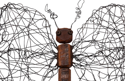 Phillips Collection Wire Wing Butterfly Wall Art MD Accent