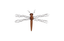 Phillips Collection Wire Wing Dragonfly SM Accent