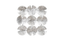 Phillips Collection Ginkgo Leaf Wall Art 9 Leaves Silver Accent