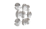 Phillips Collection Ginkgo Leaf Wall Art 9 Leaves Silver Accent