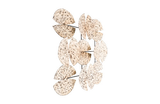 Phillips Collection Ginkgo Leaf Wall Art 9 Leaves Silver Accent