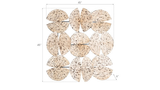 Phillips Collection Ginkgo Leaf Wall Art 9 Leaves Silver Accent