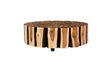 Phillips Collection Boscage  on Black Metal Legs Round Coffee Table