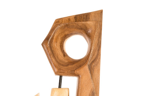 Phillips Collection Jill Wood Sculpture Brown Accent