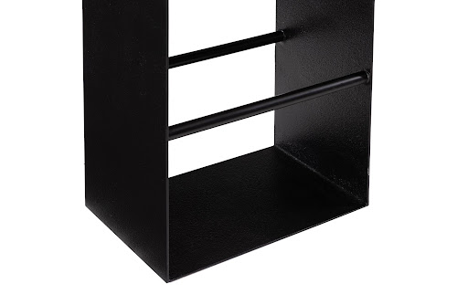 Phillips Collection Iron Frame Natural Bar Stool