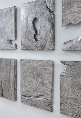 Phillips Collection Freeform Wall Tile Gray Stone Assorted Wall Art