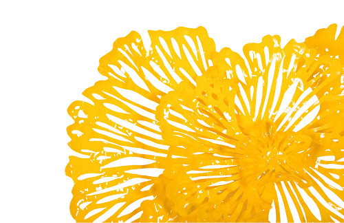 Phillips Collection Flower Wall Art Small Dandelion Metal Accent