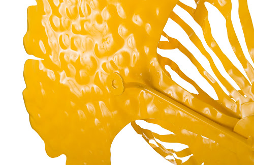 Phillips Collection Flower Wall Art Small Dandelion Metal Accent