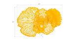 Phillips Collection Flower Wall Art Medium Dandelion Metal Accent