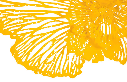 Phillips Collection Flower Wall Art Medium Dandelion Metal Accent