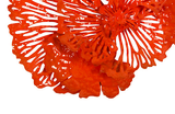 Phillips Collection Flower Wall Art Small Coral Metal Accent