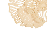 Phillips Collection Flower Wall Art Small Ivory Metal Accent